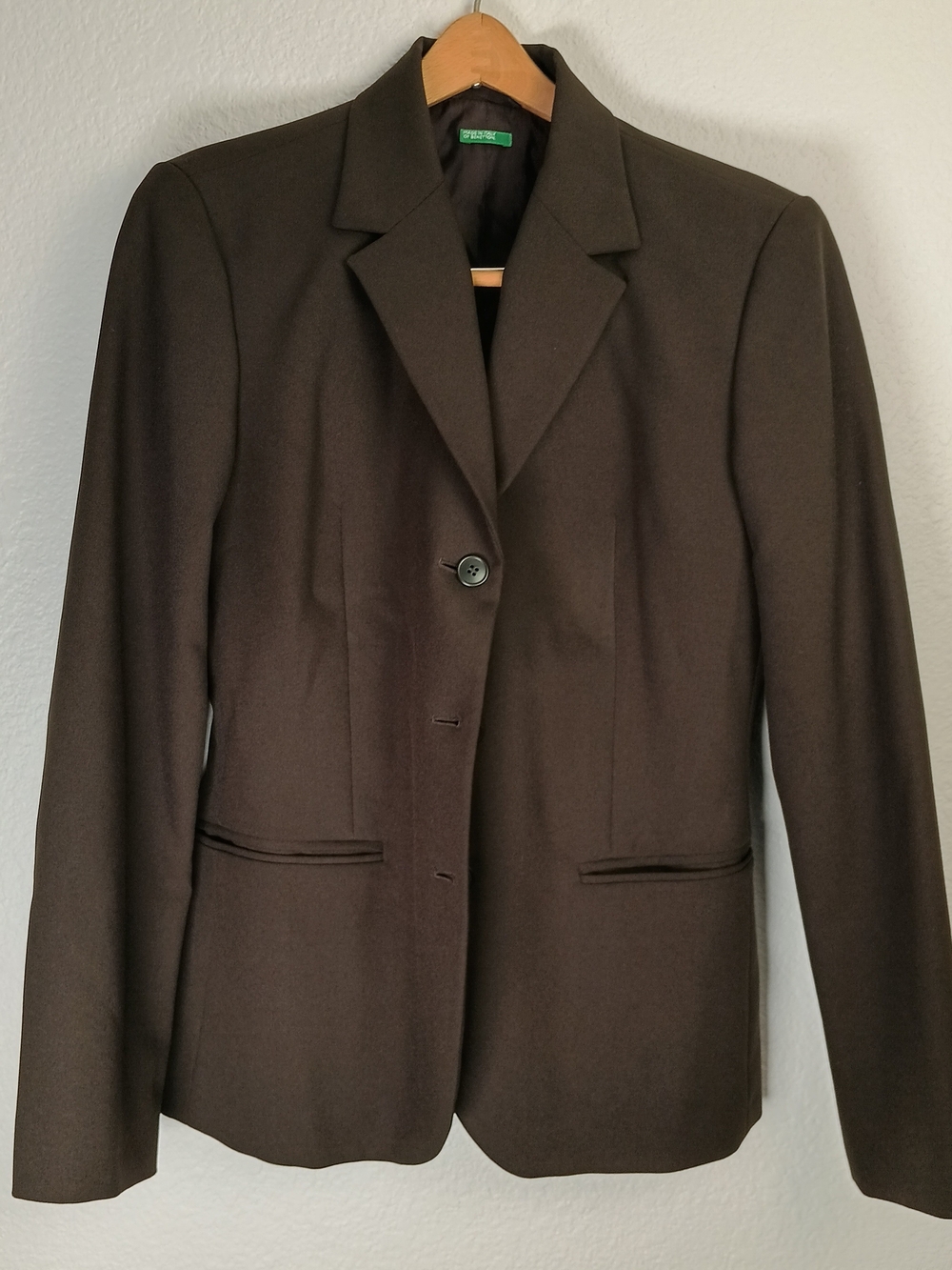 United Colors Of Benetton Black Blazer Jacket